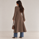 ELINA – Langer Strickcardigan mit Knopfleiste