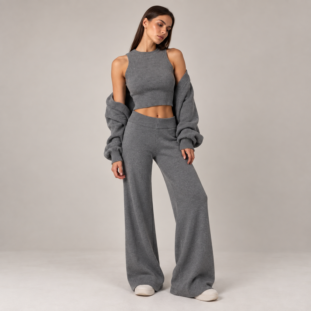 AMAYA – 3-teiliges Strickset.