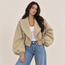 LARA – Cropped Blouson Jacke