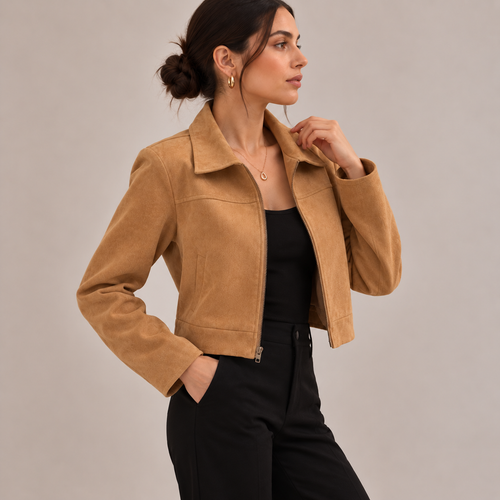 NOA - Suede Jacke