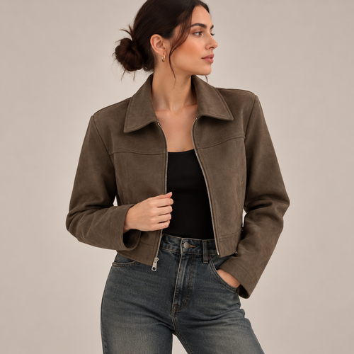 NOA - Suede Jacke