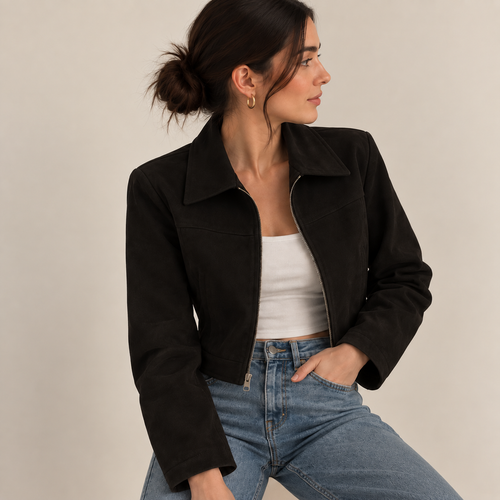 NOA - Suede Jacke