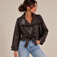 SIENNA - Lederjacke