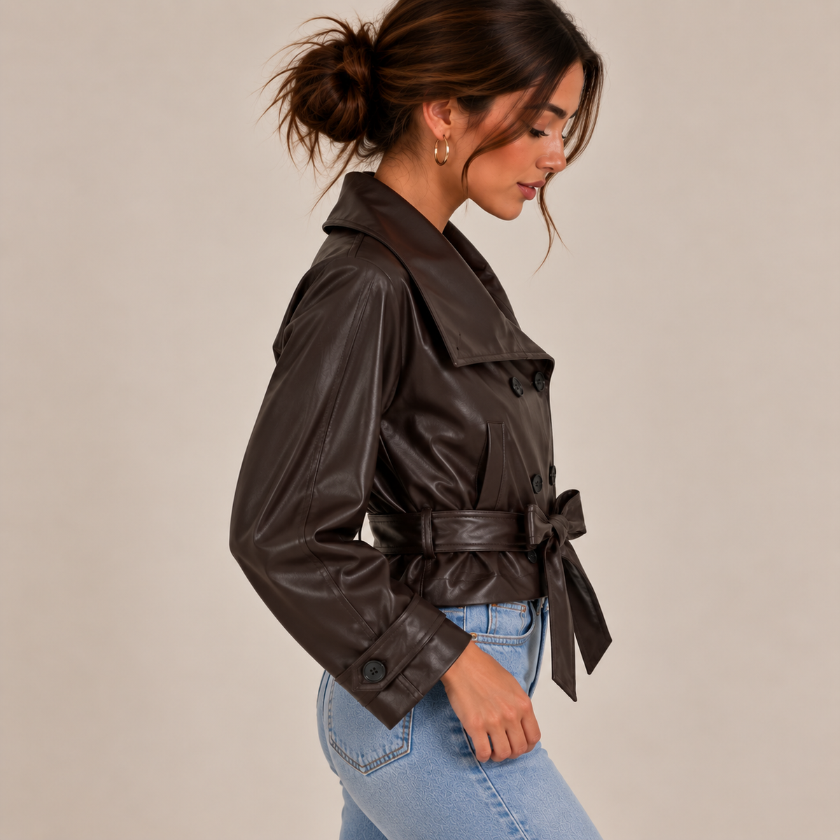 SIENNA - Lederjacke