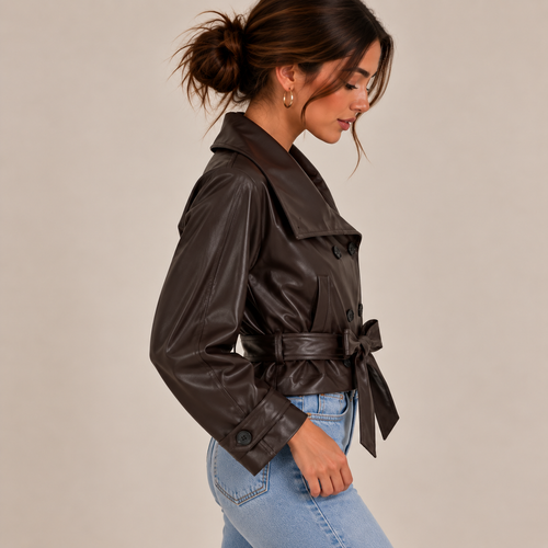 SIENNA - Lederjacke